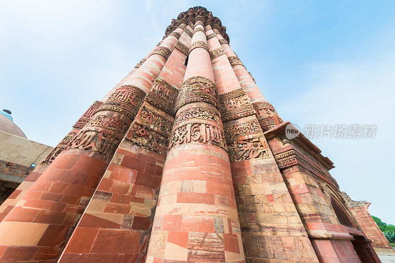 在德里的Qutub Minar